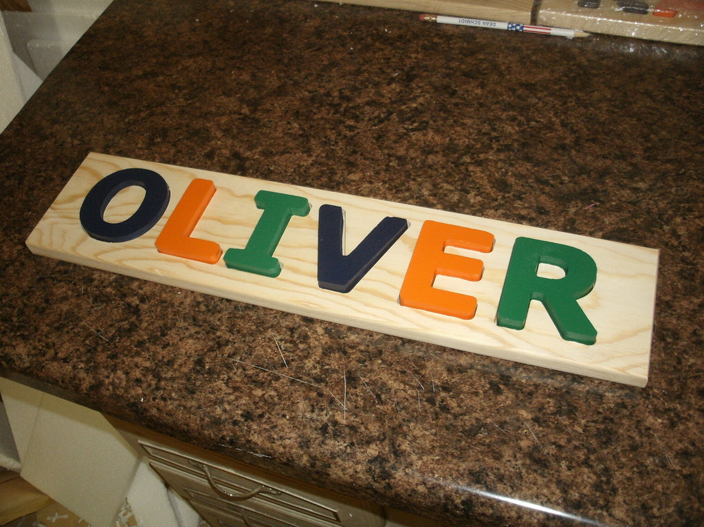 Name Puzzle, Customized Name puzzle, Wooden name puzzle, Personalized Name Puzzle, Child's Name Puzzle, Educational name puzzle