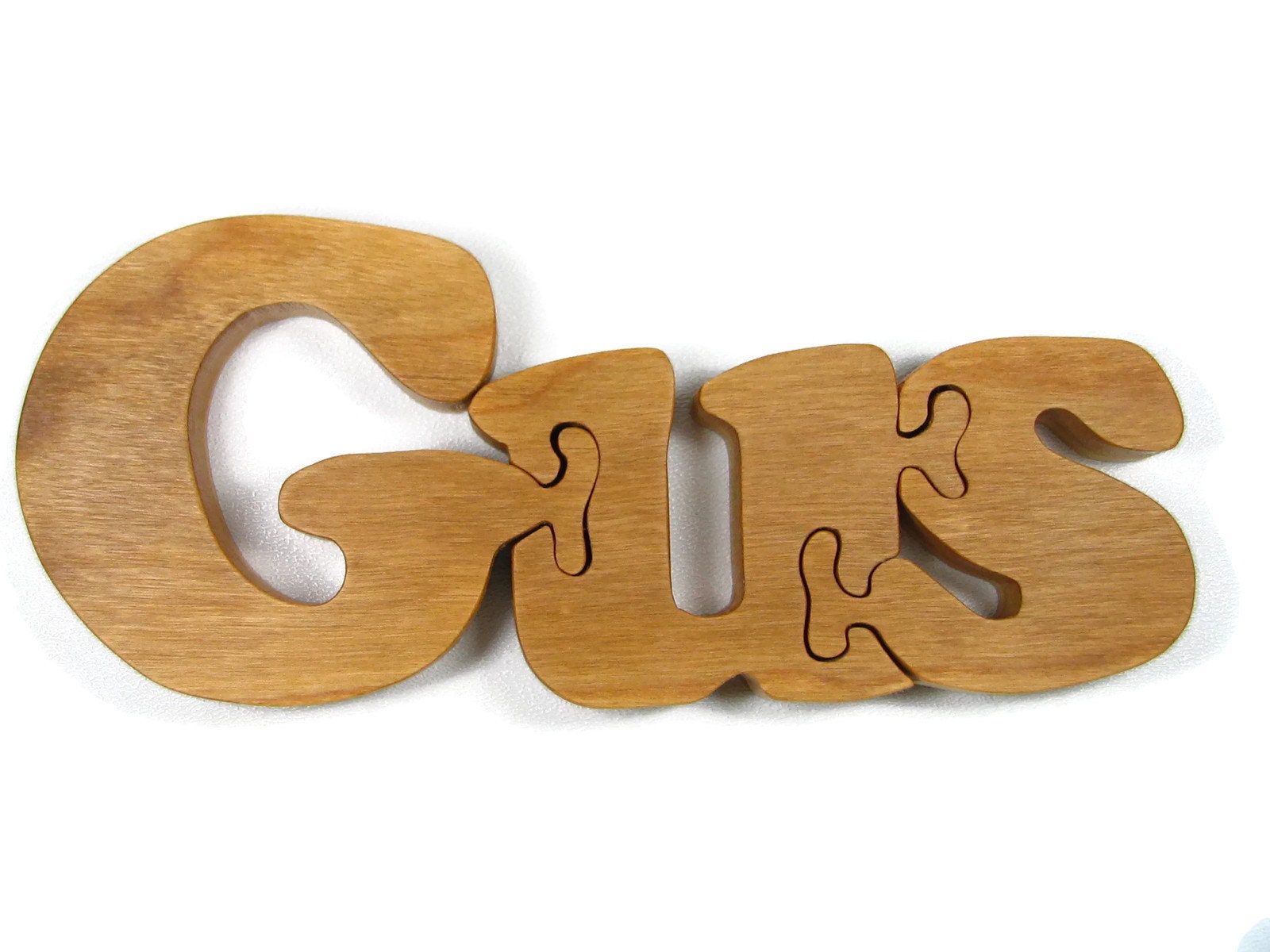 Wooden Name Puzzle, Personalized Gift, Custom Name Puzzle, Wooden Letter Puzzle, Newborn Baby Gift, Nursery Decor