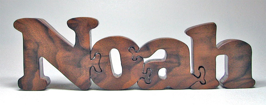 Wooden Name Puzzle, Personalized Gift, Custom Name Puzzle, Wooden Letter Puzzle, Newborn Baby Gift, Nursery Decor