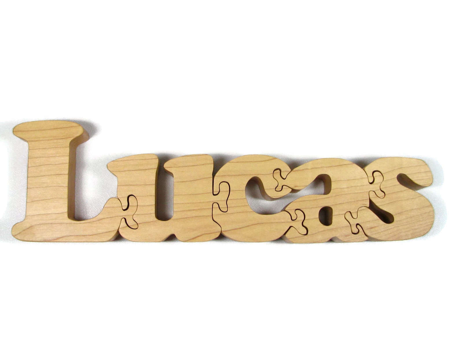 Wooden Name Puzzle, Personalized Gift, Custom Name Puzzle, Wooden Letter Puzzle, Newborn Baby Gift, Nursery Decor