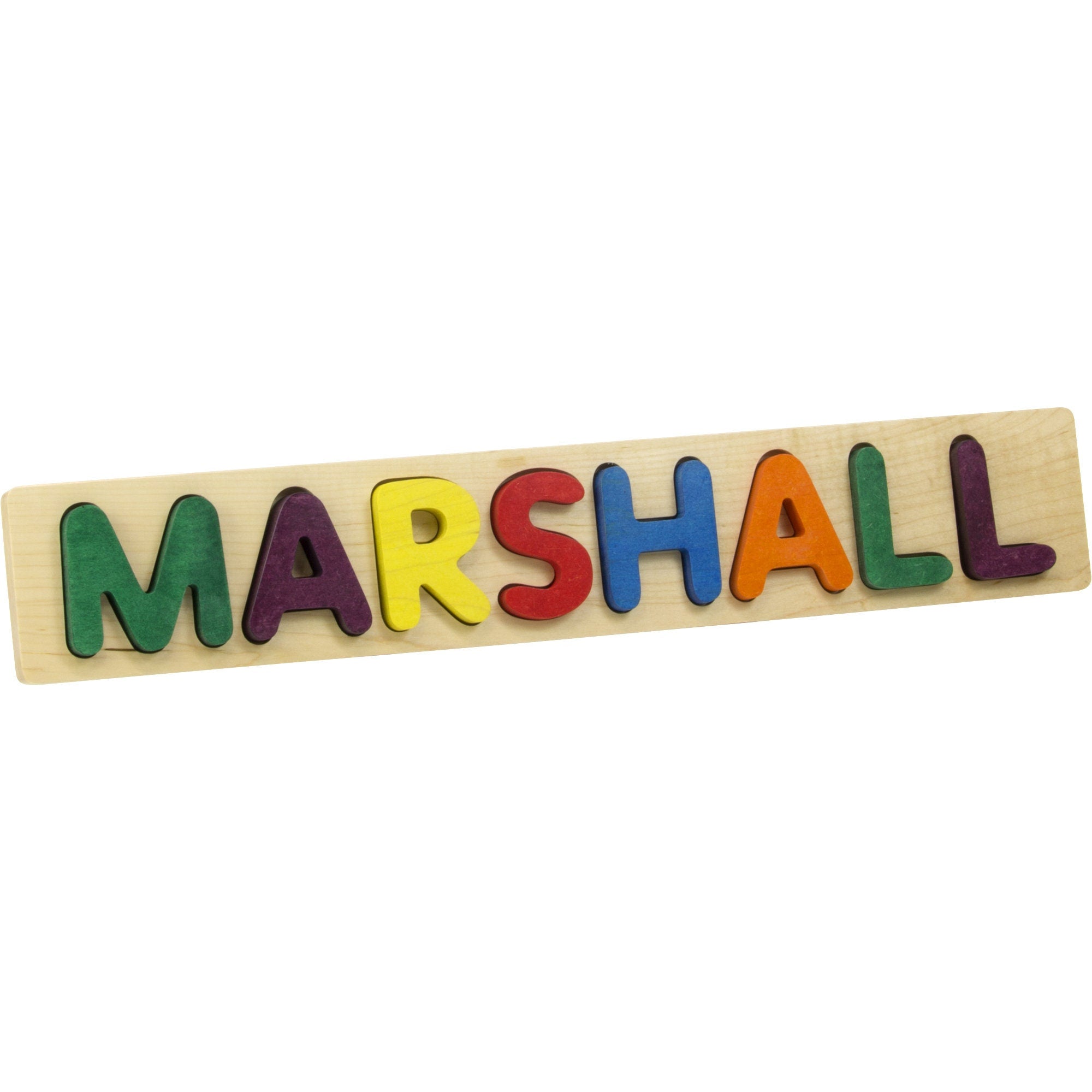 Solid Wood Name Puzzle Up to 12 Letters