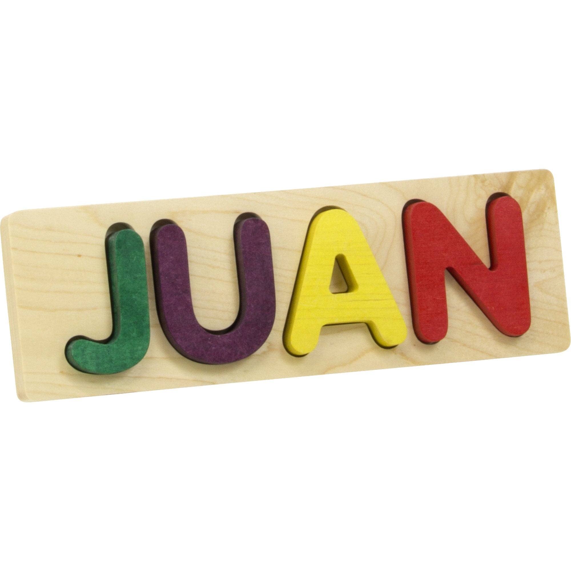 Solid Wood Name Puzzle Up to 12 Letters
