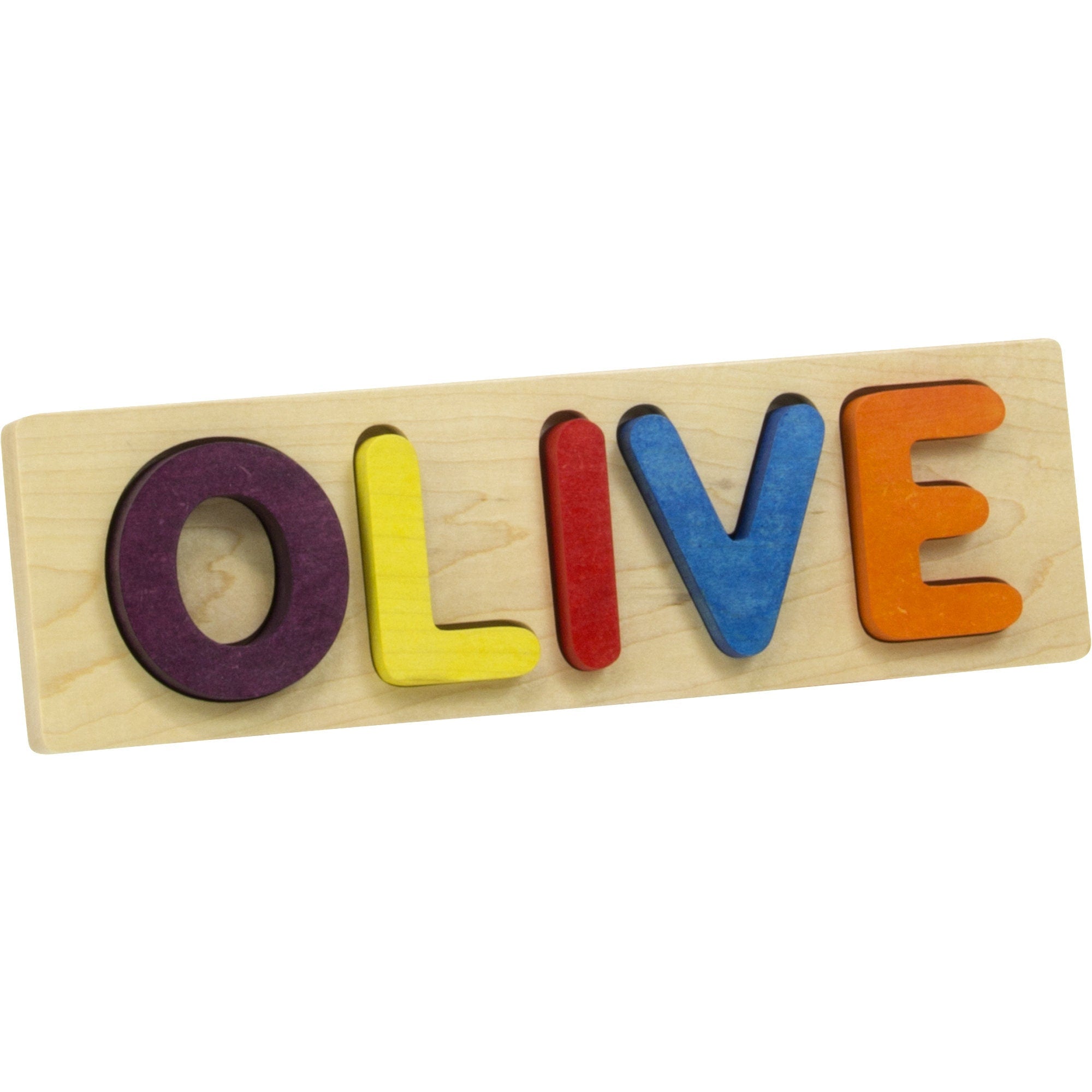 Solid Wood Name Puzzle Up to 12 Letters