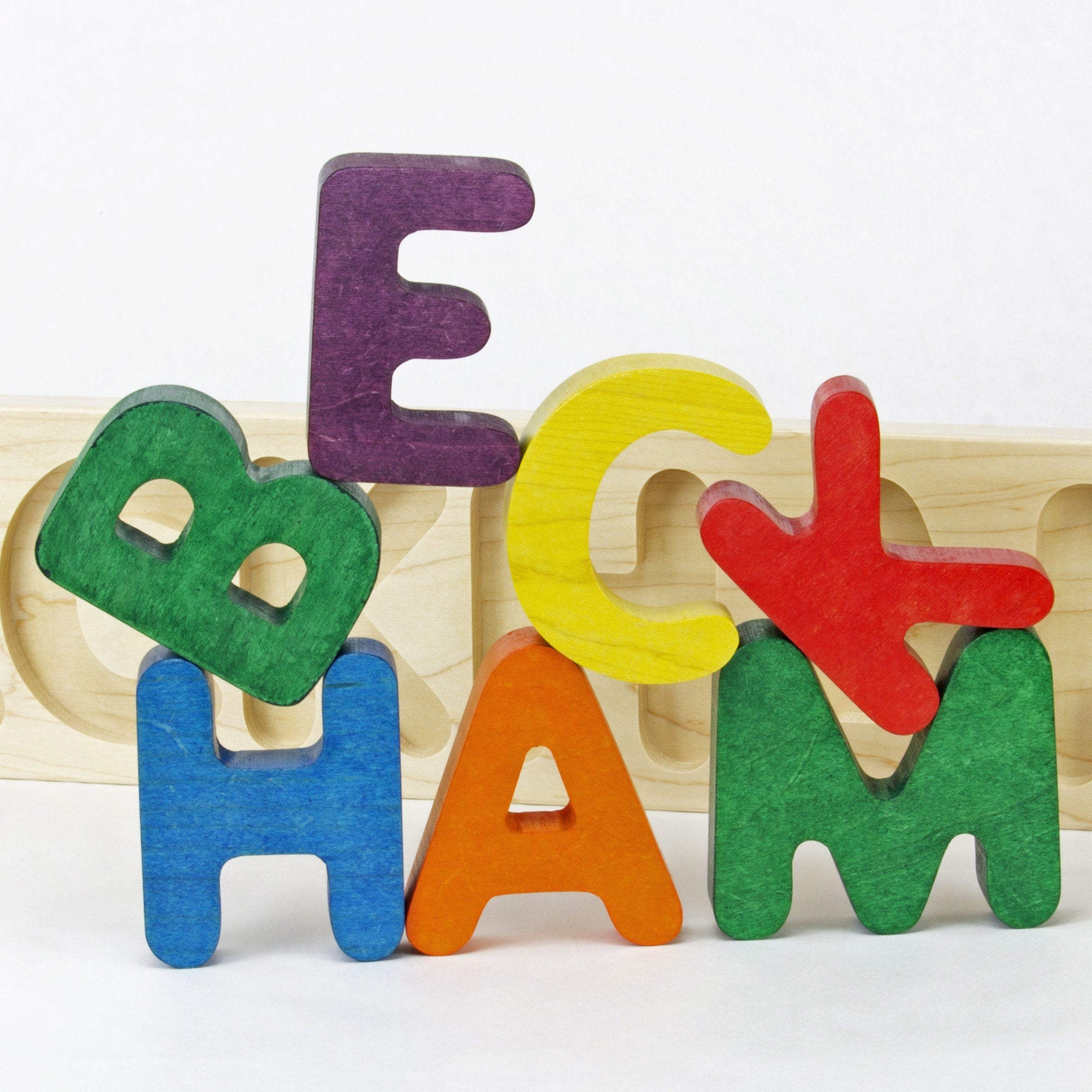 Solid Wood Name Puzzle Up to 12 Letters