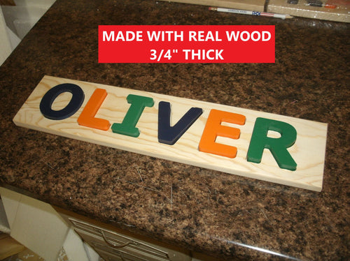 Name Puzzle, Customized Name puzzle, Wooden name puzzle, Personalized Name Puzzle, Child's Name Puzzle, Educational name puzzle