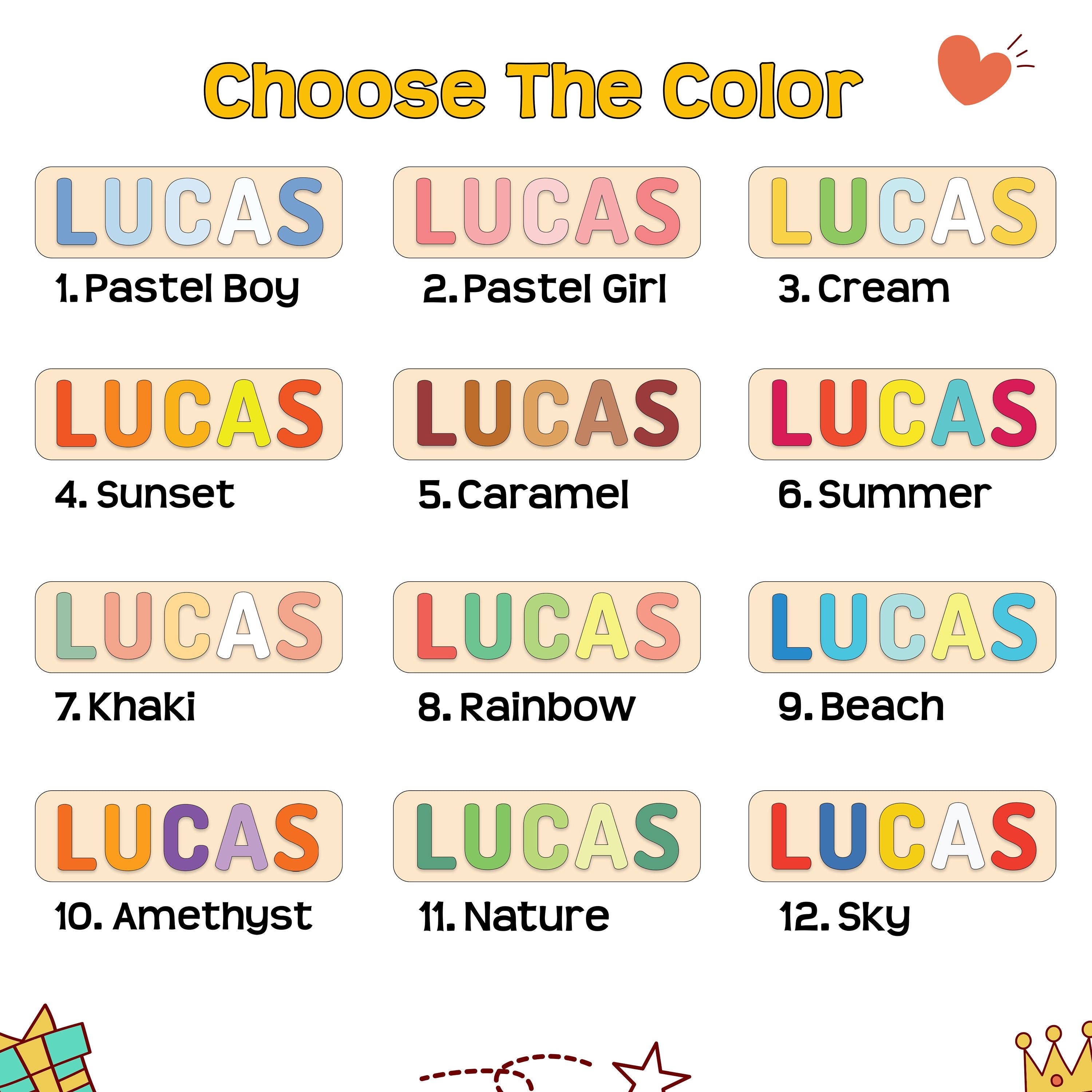 Personalized Name Puzzle With Peg Easter Christian Gift for Kid Baby Girl Wooden Toy Baby 1st Birthday Christmas Gift Montessori Toddler Toy