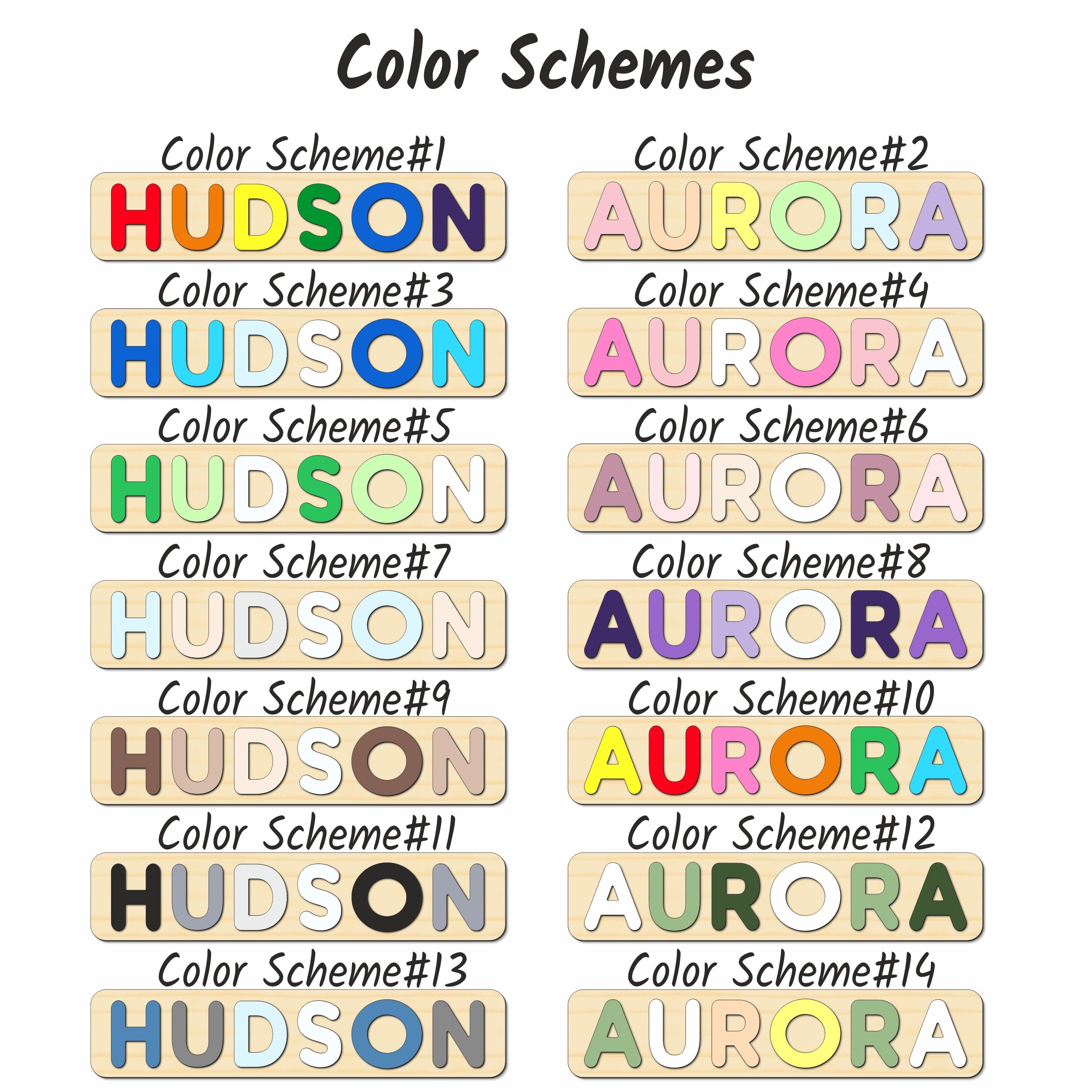 Personalized Name Puzzle, Toys for Toddler, Baby Shower, New Baby Gift, Name Puzzle With Pegs, First Birthday Gift, Baby Shower Gift