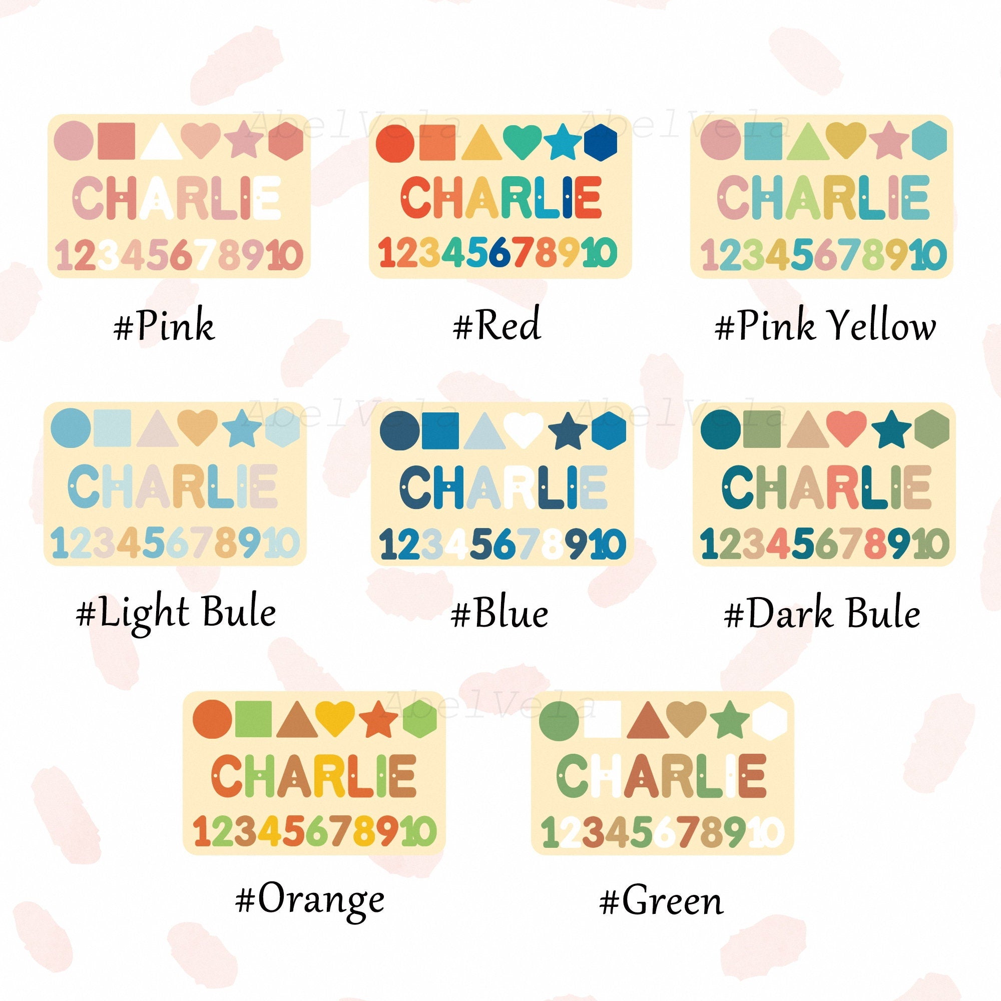 Personalized Toddler Name Puzzle, Wooden Busy Board, 1st Birthday Gift, Baby Boy and Baby Girl First Birthday Gifts, Nursery Decorations