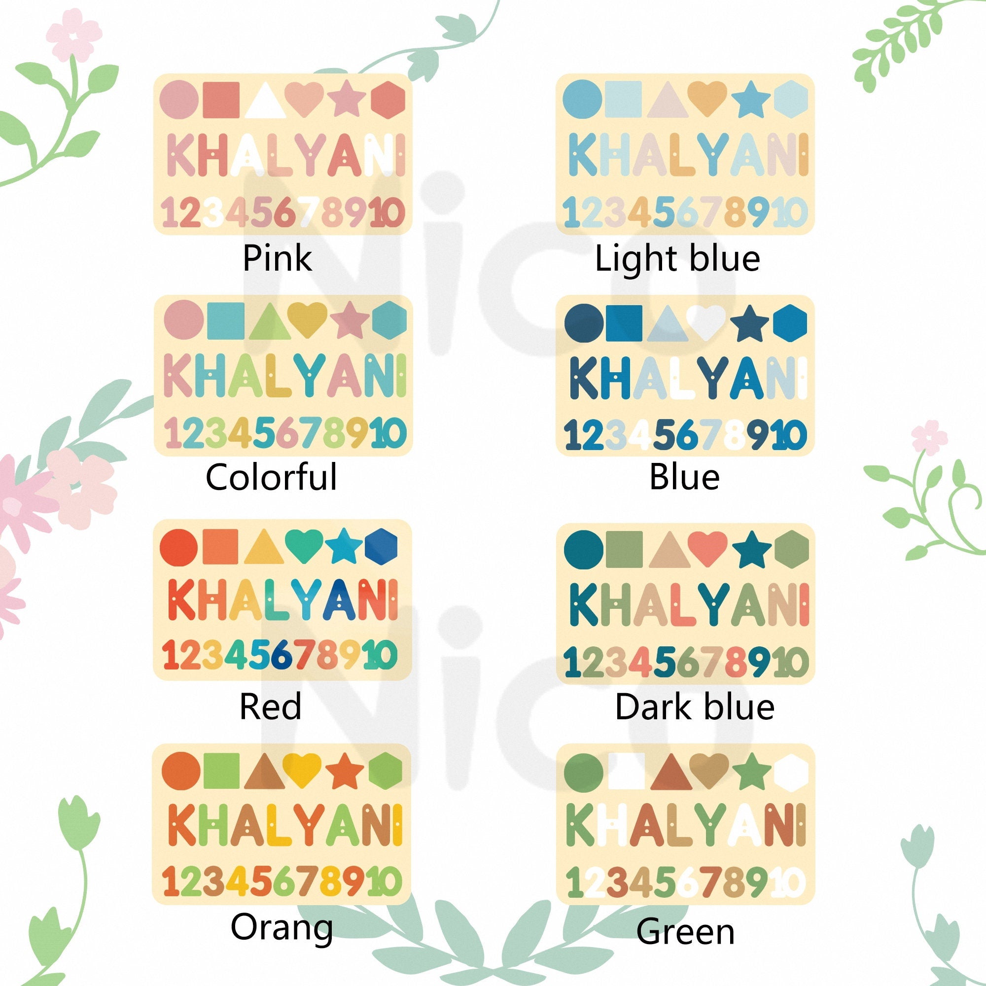 Personalized Puzzle-1st Birthday Gift-Gifts for Baby-Name Puzzle for Toddlers-Baby Name Puzzle-Baby Shower Gift-Christmas Gifts