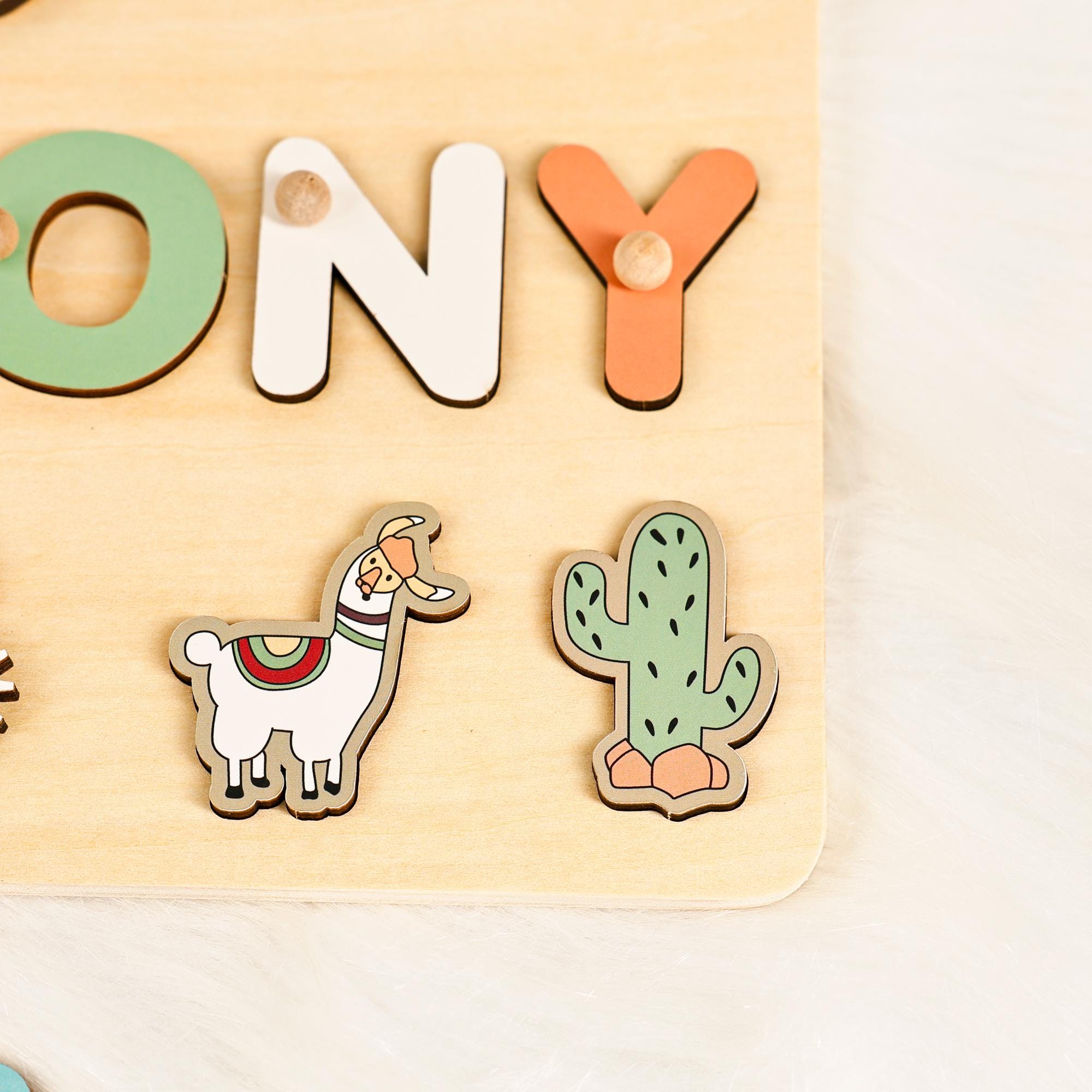 Personalized Kids Busy Board, Sensory Toy 2 Year-Old, Crocodile/Train Wooden Puzzle, Baby Name Puzzle, Nursery Decor, Unique Birthday Gift